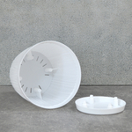 Горшок цветочный Barcelona 1,8л D155мм, белый