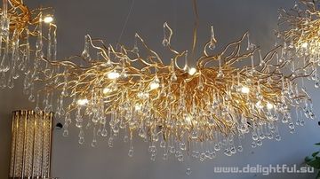 Дизайнерский светильник  SERIP BIJOUX 100 см реплика