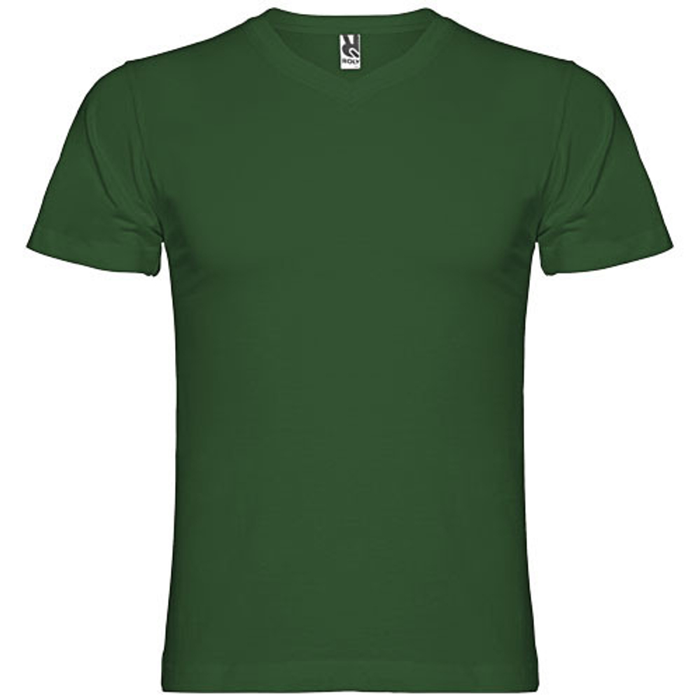 Мужская футболка Samoyedo с коротким рукавом и V-образным вырезом