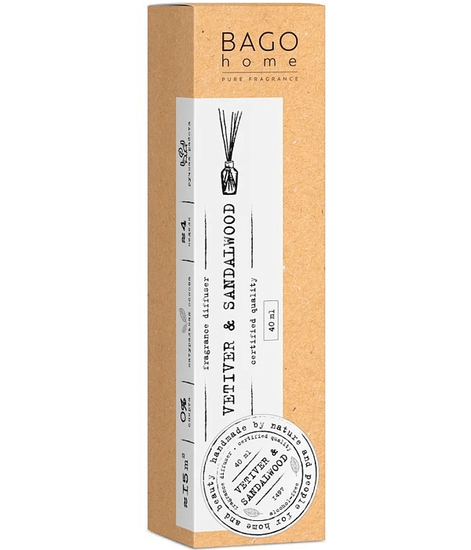 Ветивер и сандал, ароматический диффузор, Bago home