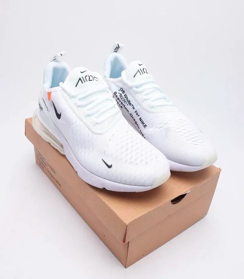 Кроссовки Nike Air Max 270 x Off White White