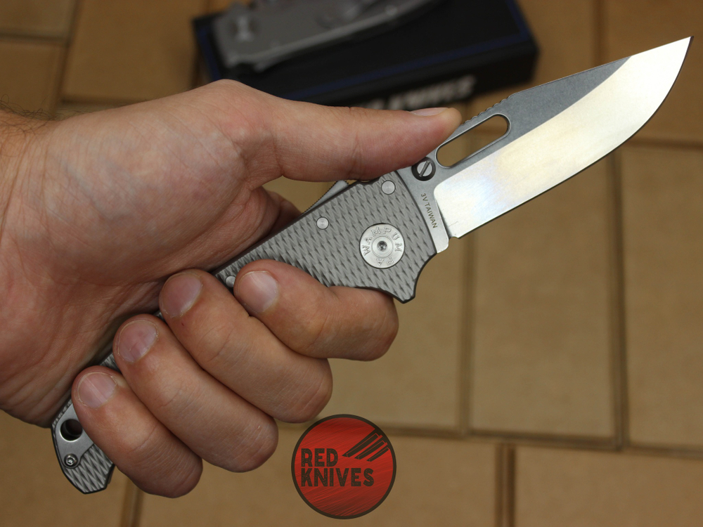 Нож Demko Knives AD-20 Ti DP А +++ - рукоять титан