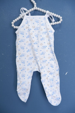 Слип на завязках на 1-3 месяца