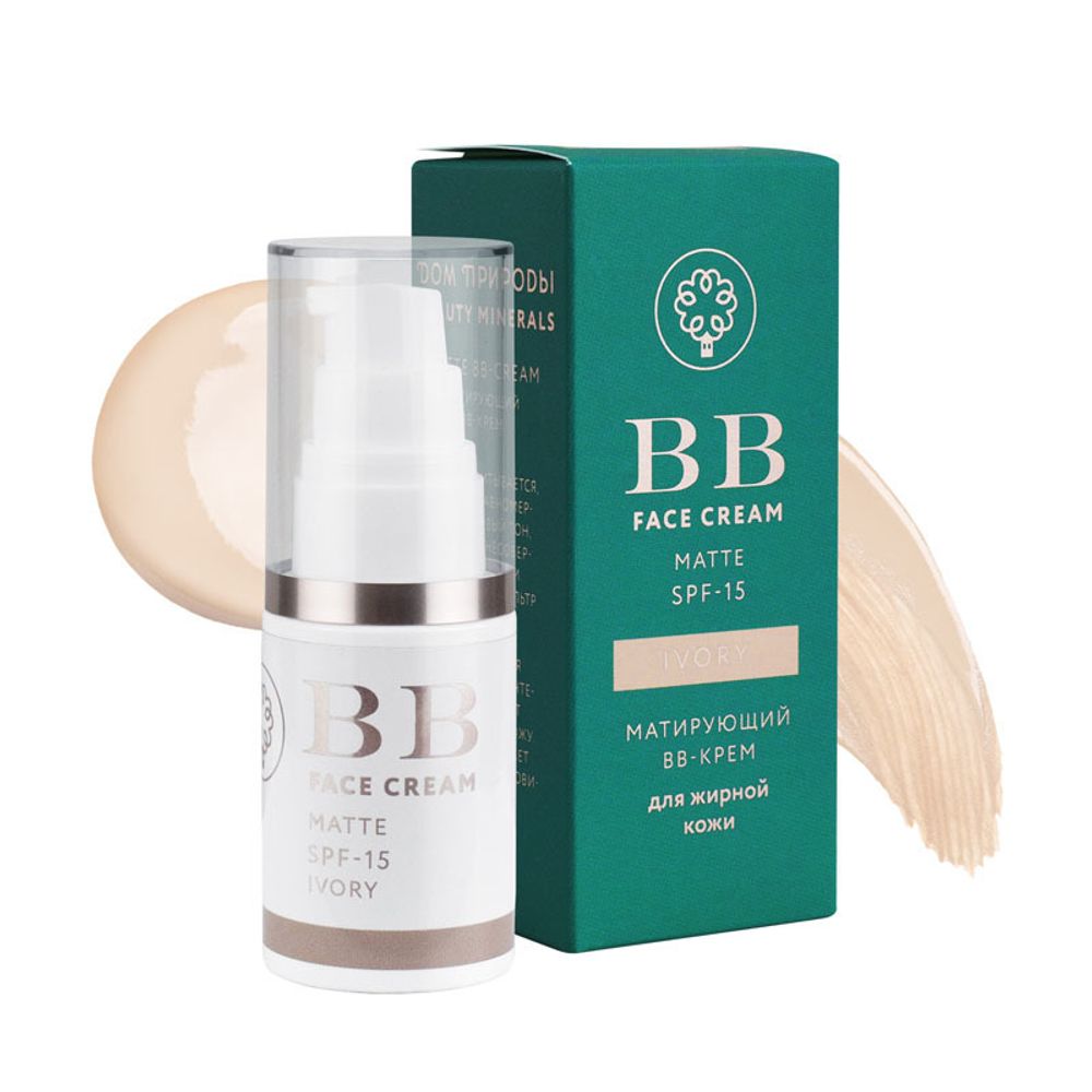 Beauty Minerals BB-крем матирующий 01 тон &quot;Ivory&quot; SPF-15