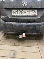 9131 Фаркоп для Volkswagen Polo седан 2010-2020, Skoda Rapid 2012-2020. 9131