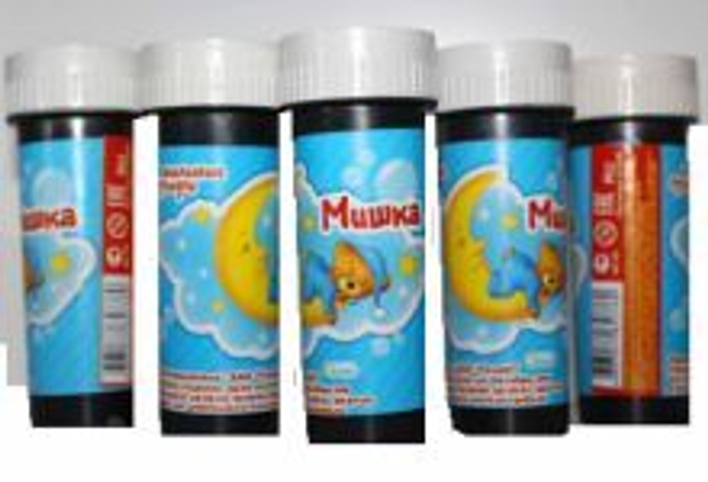 Мыльные пузыри "Мишка" (45гр*6шт*20бл)