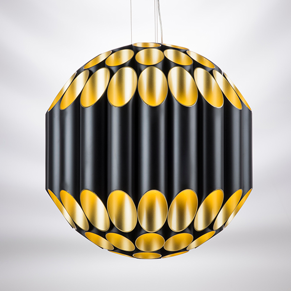 720807 Люстра SIENA 80х40W G9 ЧЕРНЫЙ/ЗОЛОТО