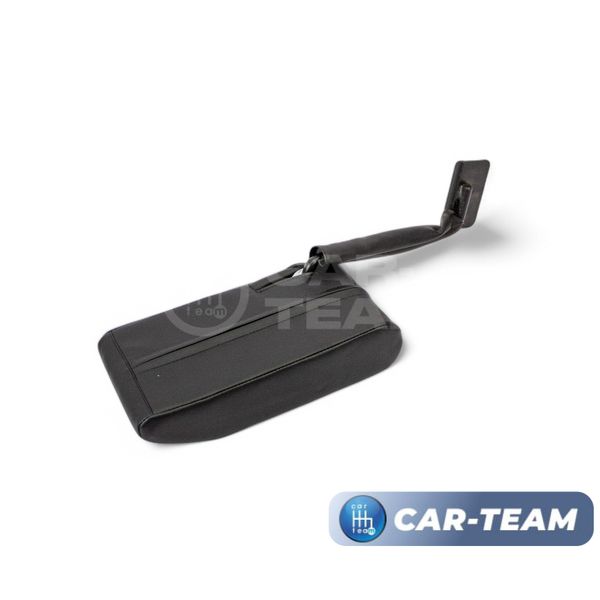 Подлокотник Renault Logan 1 2009-2013г.в., Sandero 1 2009-2013г.в., Duster 1 2010-2015г.в. из экокожи (к сиденью без подушки безопасности, к сиденью с регулировкой по высоте) "Аламар"