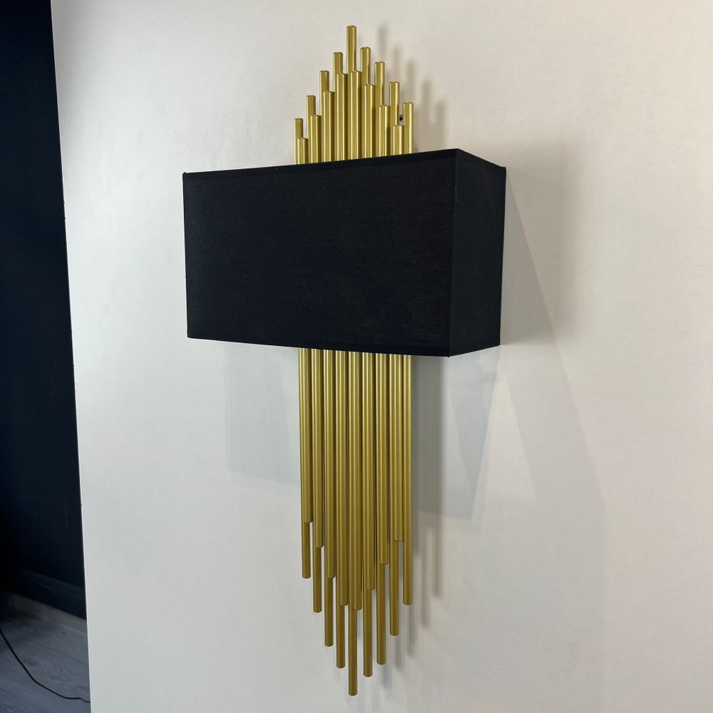 Бра Sohne Cg 90-0009 Fiore Black H65 W29 By Imperiumloft