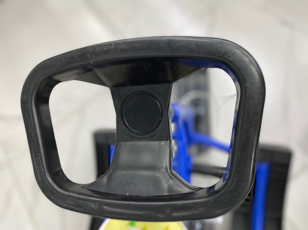 Снегокат 507 высокий SNOWKAT TWINS BABY Wheel для двоих, с 2 склад спинк. П-обр толк. колёса Жирафик