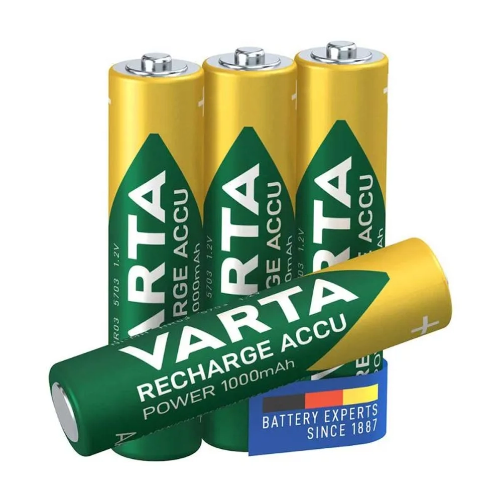Батарейка - Аккумулятор Varta AAA/HR03 , 800 mAh , ( 2 ) шт. в блистере, 56703101402