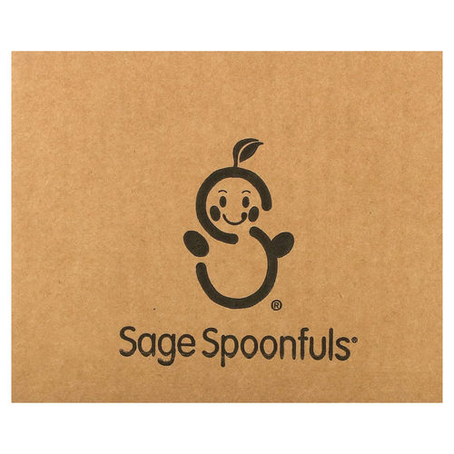 Sage Spoonfuls, Стеклянные банки для хранения детского питания, 6 шт.