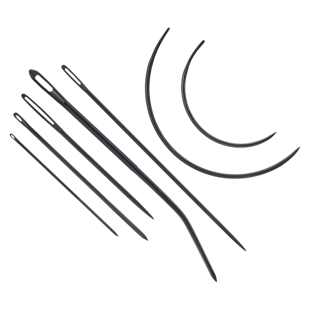 14822 Иглы ручные для шитья и ремонта Repair Kit BLACK, 7шт, PONY