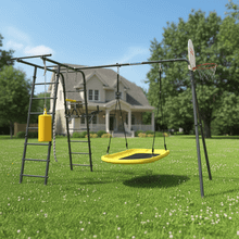 ROMANA Спорт Плюс 2 (антрацит) (с пластиковыми качелями)