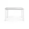 Стол Atta с белыми ножками 120(180)x80 см