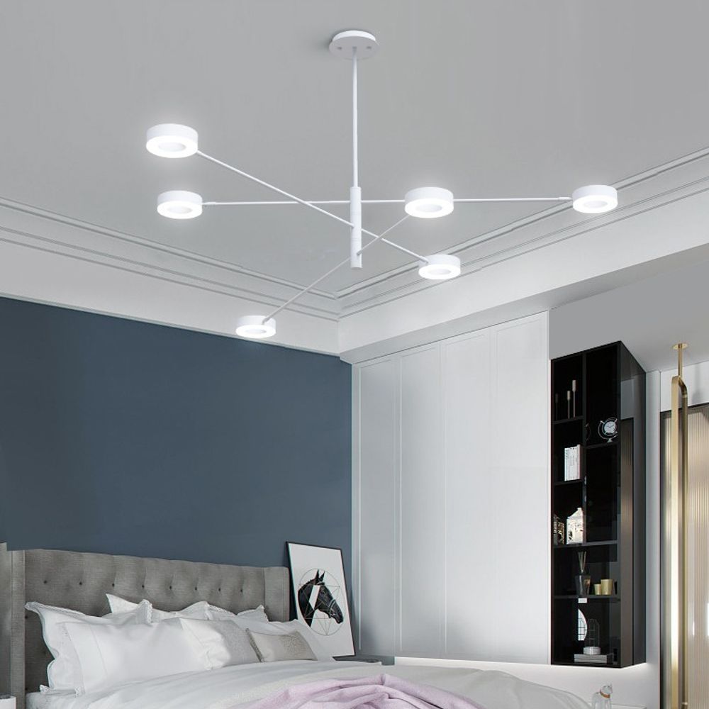 Подвесная Люстра Atissa S 6 D115 Black By Imperiumloft