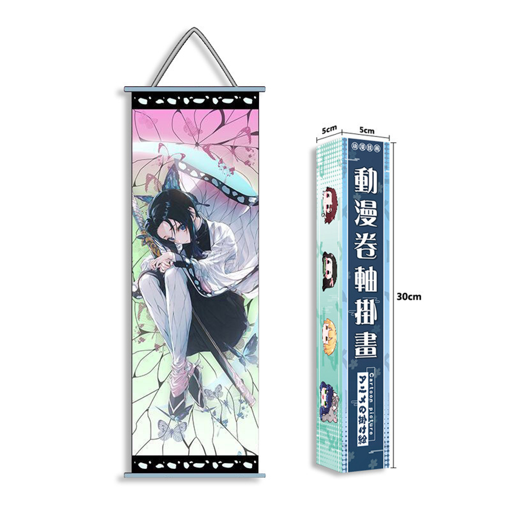 Гобелен "Kimetsu no Yaiba / Клинок, рассекающий демонов" 70х30 см