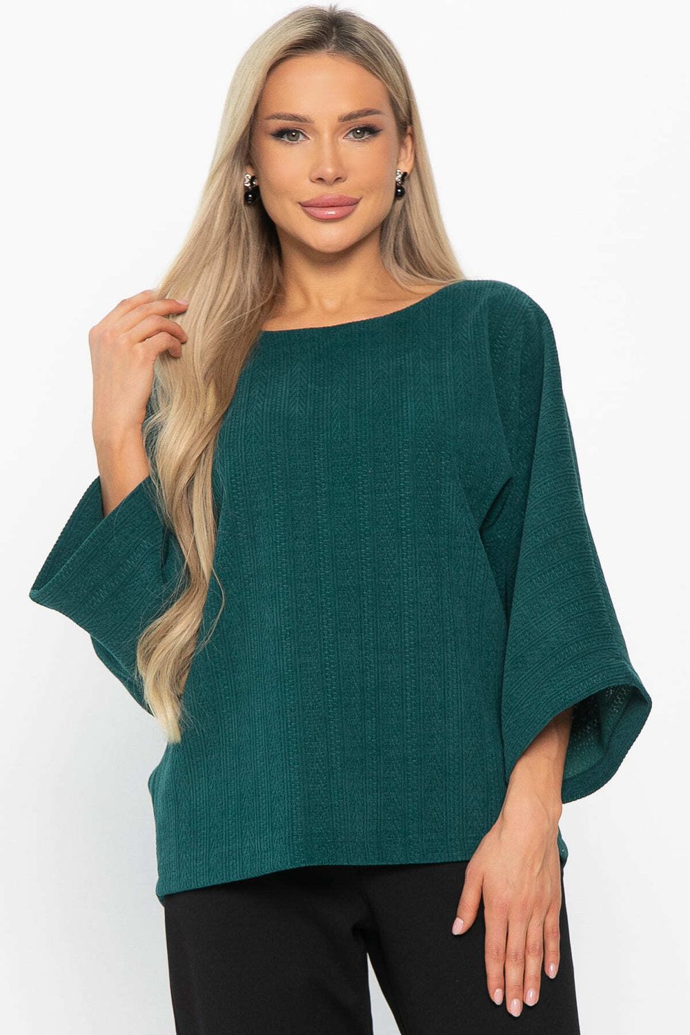 Блуза Ладанка (изумруд) Б14908-12М LT Collection