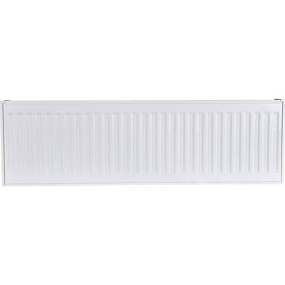 Радиатор панельный профильный ROMMER Compact тип 22 - 300x1000 мм (подкл.боковое, белый)