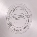 Набор посуды из нержавеющей стали VICALINA 3 предмета (3 кастрюли 2,1л, 2,9л, 3,9л) VL-811