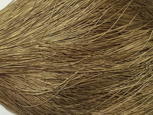 Канитель гладкая латунь светлая 0.8мм