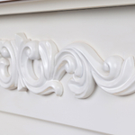 Каминокомплект Real Flame Dominica Corner WT с очагом 3D Olympic (угловой)