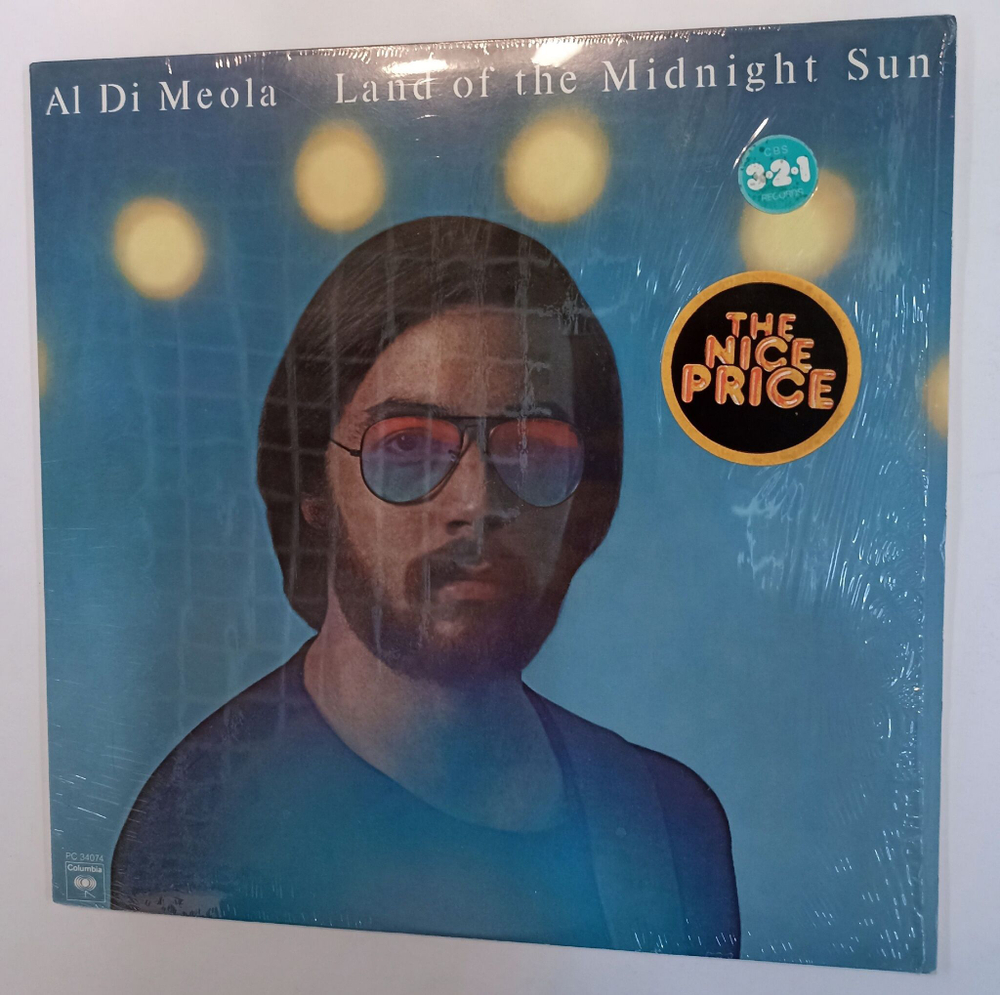 Винтажная виниловая пластинка LP Al Di Meola Land Of The Midnight Sun (USA 1976)