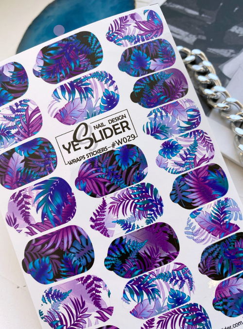 Пленка для маникюра W029