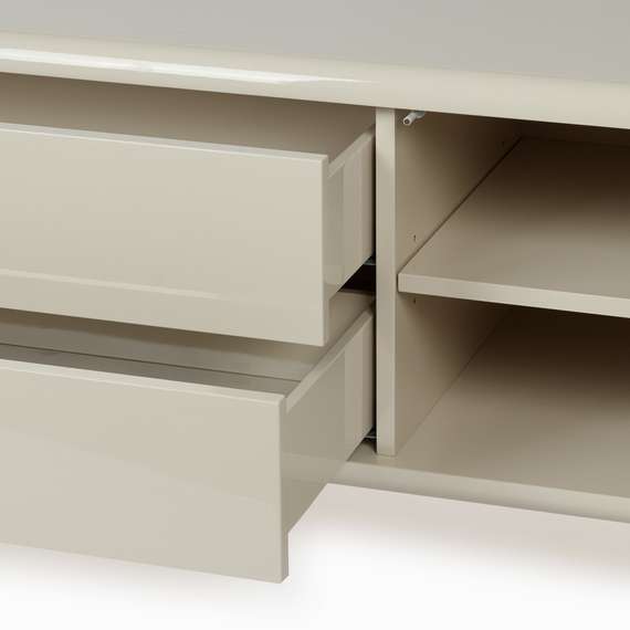 ТВ-Тумба Camilla 240 см, бежевый глянец