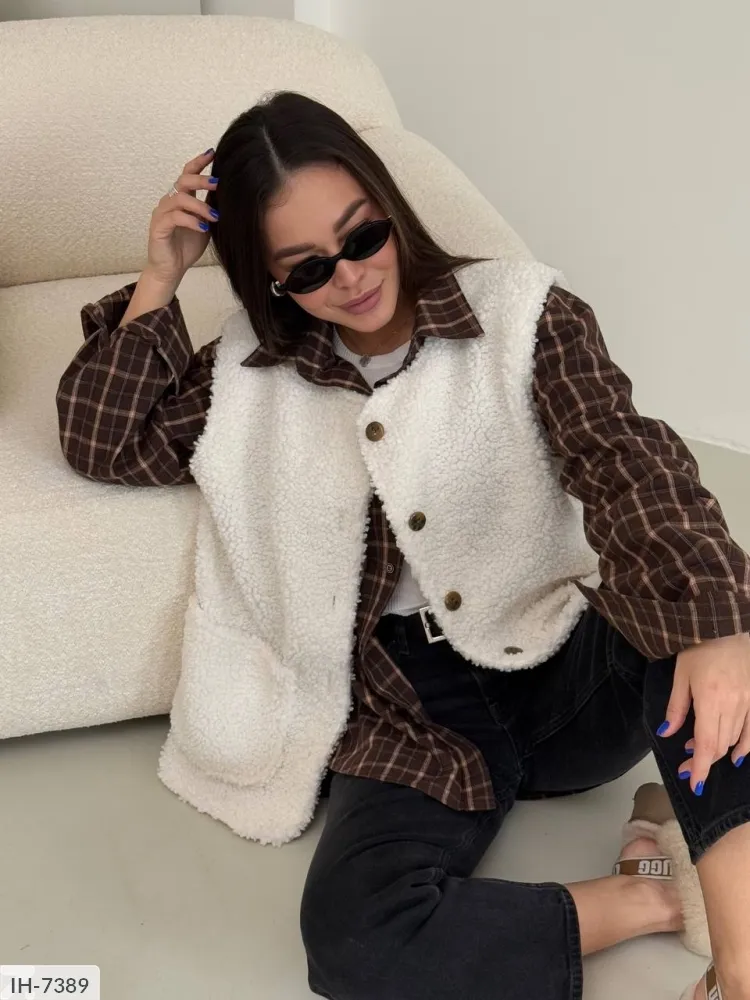 Жилет IH-7381 Фабрика Моды