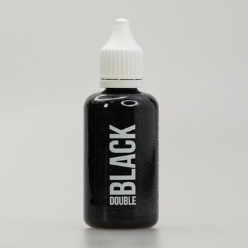 Краска для тату чёрная пигмент Double Black A.Sivak 60мл