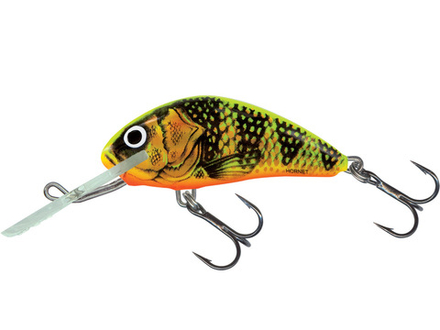 Воблер плавающий Salmo HORHET F / 5 см, цвет GFP