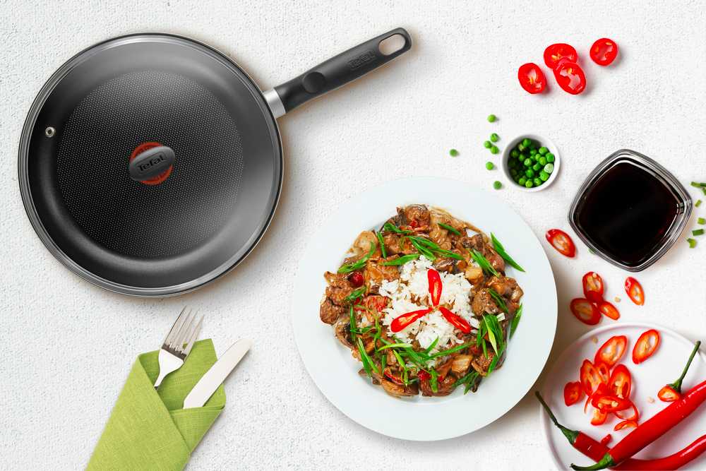 Сковорода с крышкой Tefal Cook&Clean 28 см 4233928
