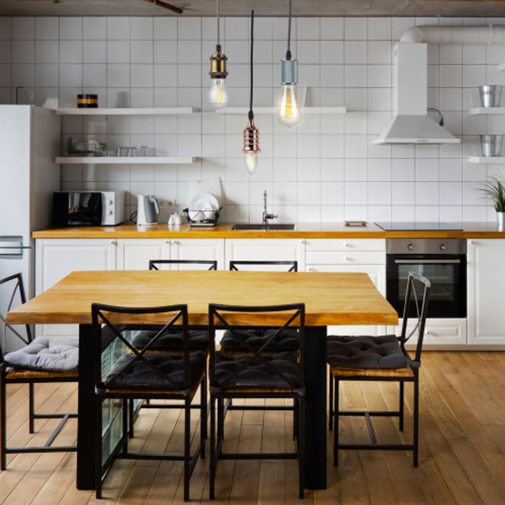 PL13 E27 - 5 CH Подсветка ЭРА Накладной, цоколь Е27, провод 1 м, цвет хром | Подвесные светильники