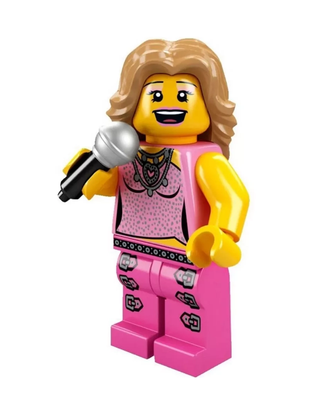 Минифигурки LEGO Minifigures 8684 Серия 2 Поп-Звезда