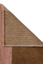 Шерстяной стираемый ковер Lorena Canals Chroma Stripes Spice Coral R (80 x 230 см)