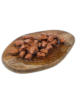 Влажный корм Мнямс На каждый день Кусочки в соусе с ягненком для собак «КРАСИВАЯ ШЕРСТЬ» 400 г