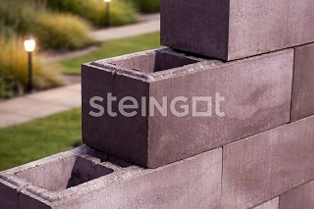 Архитектурный блок 500*200*200 Бурый камень (Stein Brown)