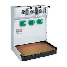 Автоматическая установка раздачи масла и антифриза, 3 крана, 3 счетчика