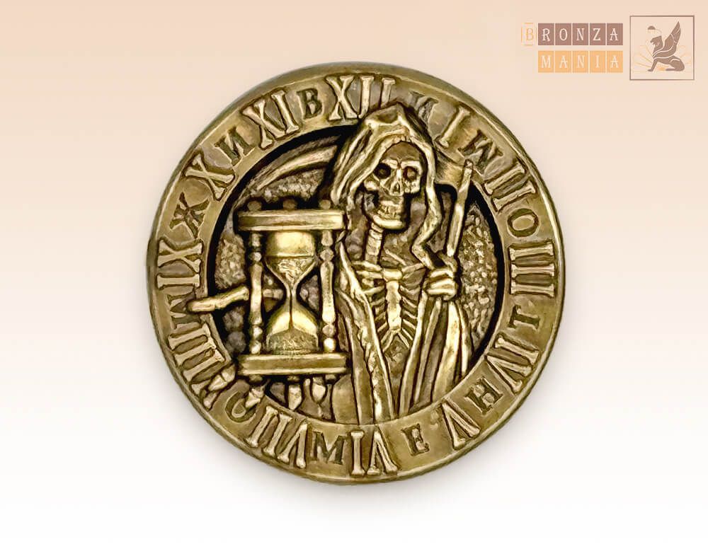 значок Смерть с косой