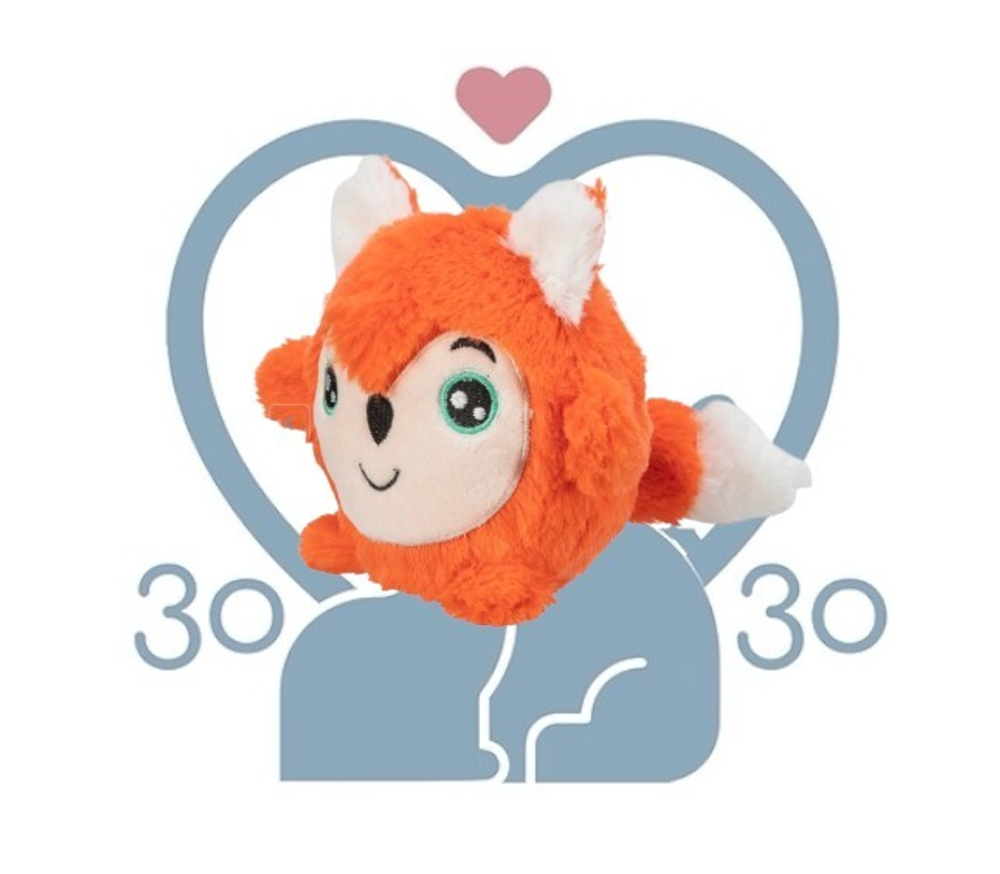 Trixie Игрушка для собак Лиса 11 см