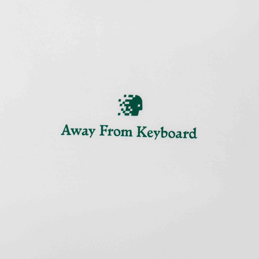 Футболка AFK by Scrrreen Life vest under your seat Белая