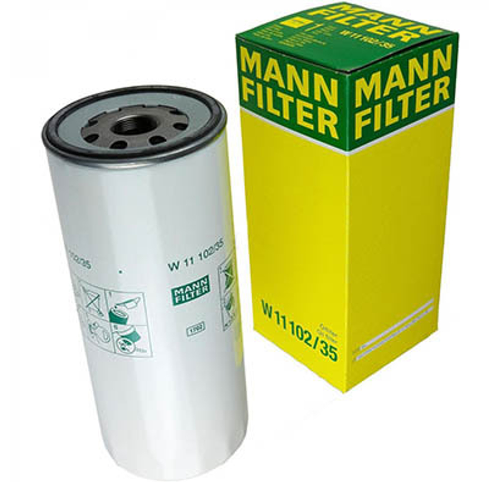 W11102/35 Фильтр масляный MANN-FILTER