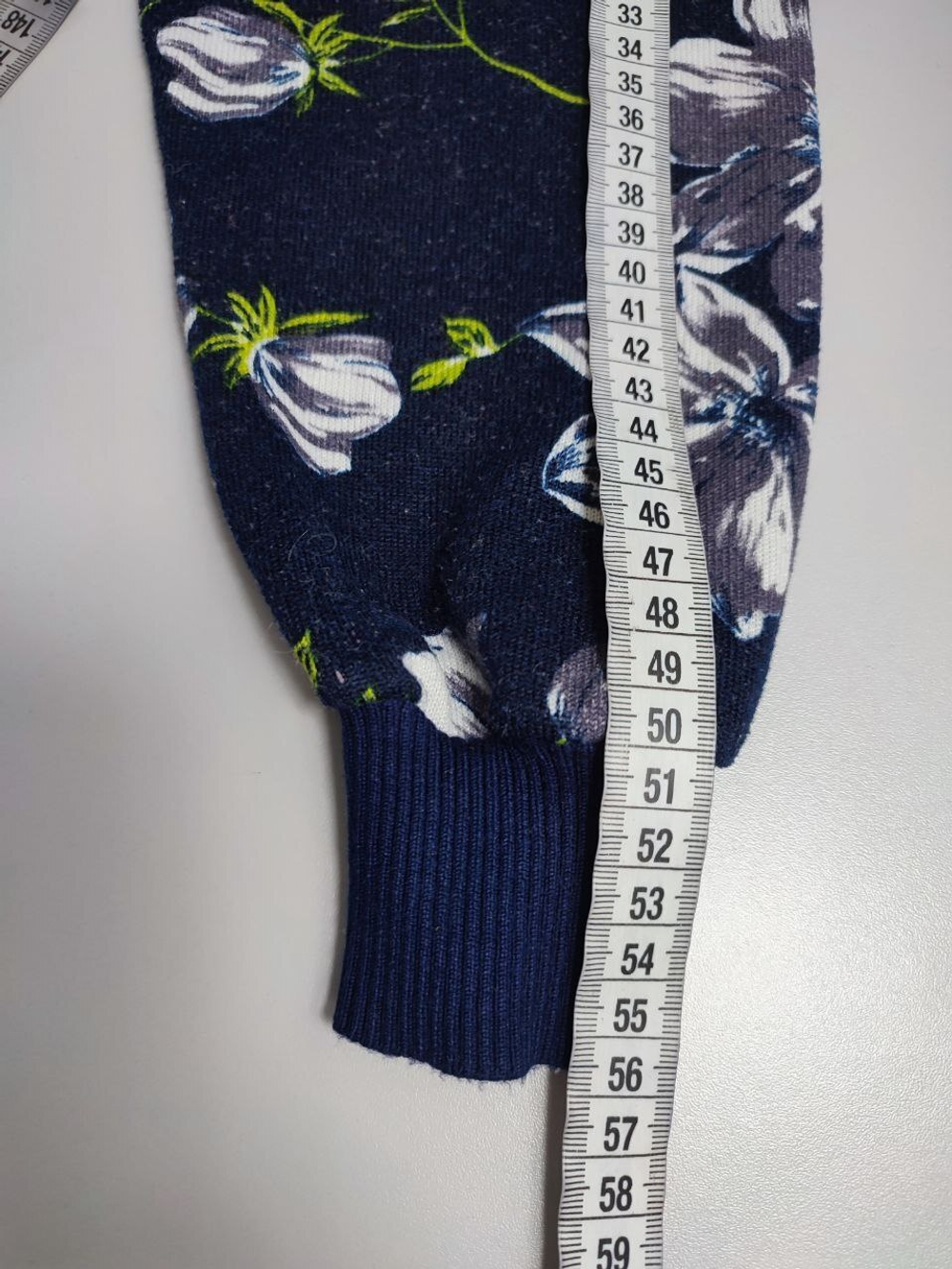 Кардиган Mengxia с цветами 50 размер