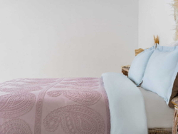 Покрывало 200x220 Arya home Misley лиловый