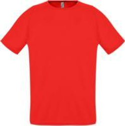 Футболка унисекс Sporty 140, красная