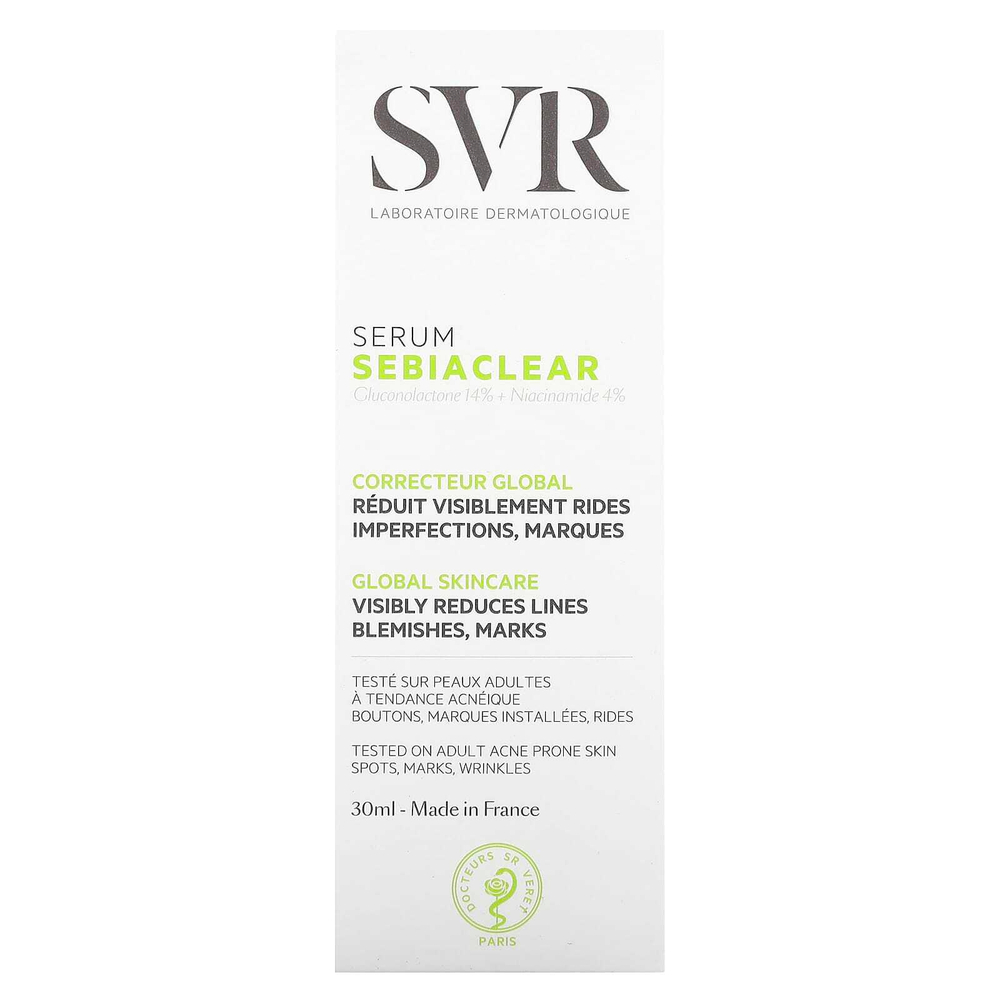SVR, Sebiaclear, сыворотка, 30 мл (1 жидк. унция)