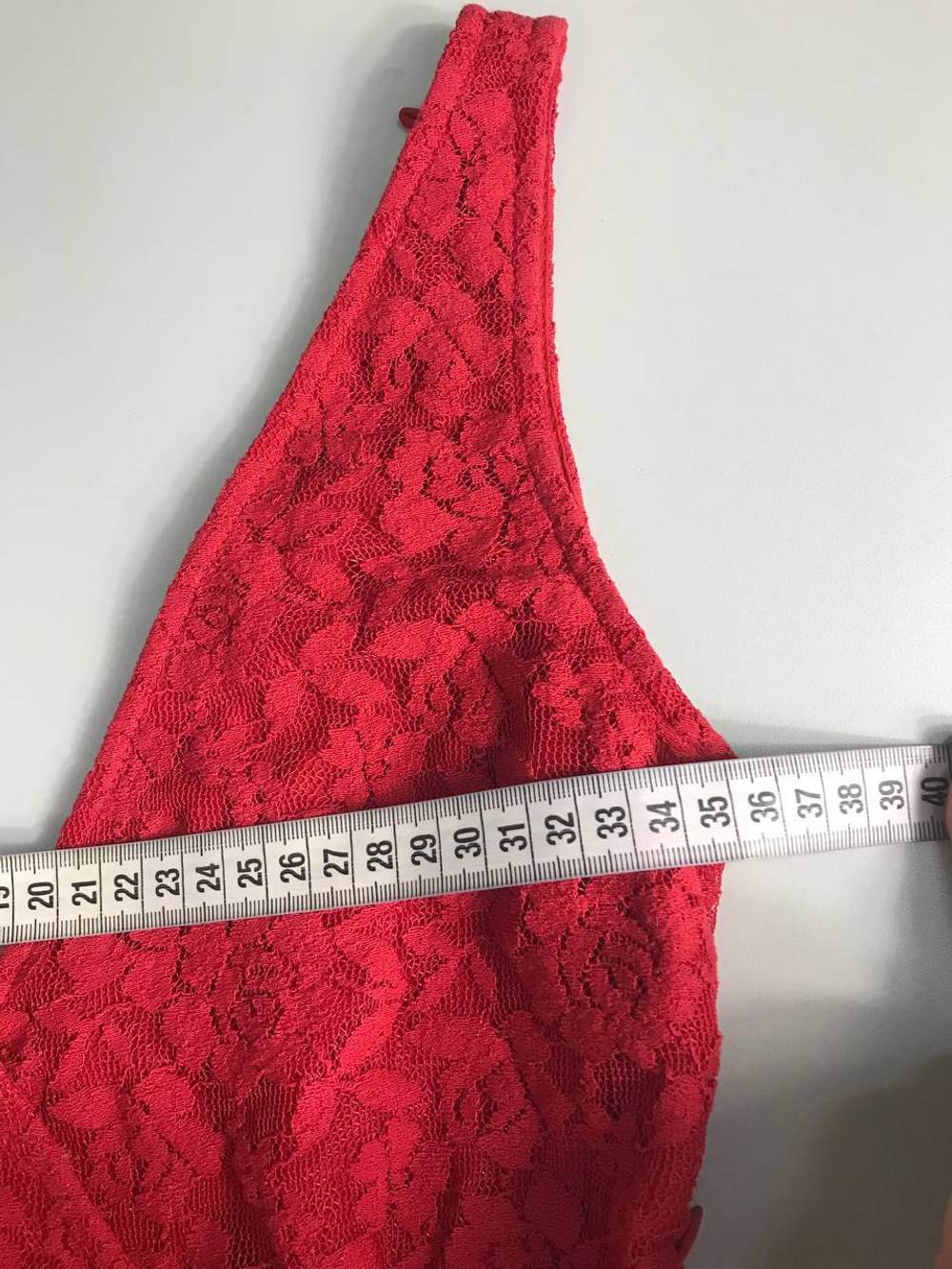 Сарафан Oodji кружевной, маркировка 36, визуально на 42 размер