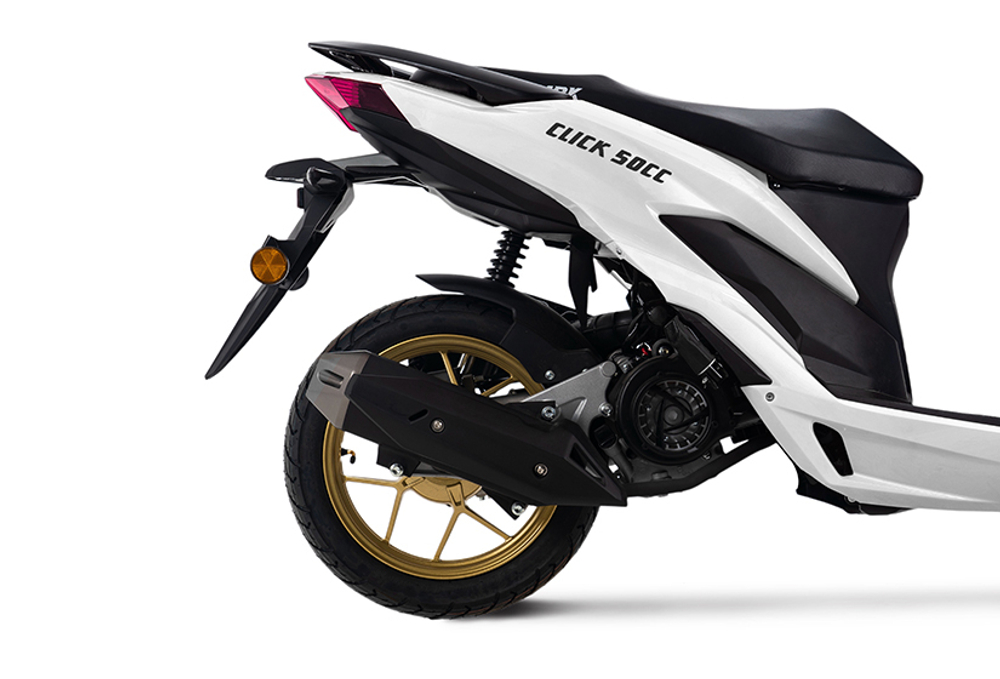 Скутер TMBK SCOOTER CLICK 50cc White Black