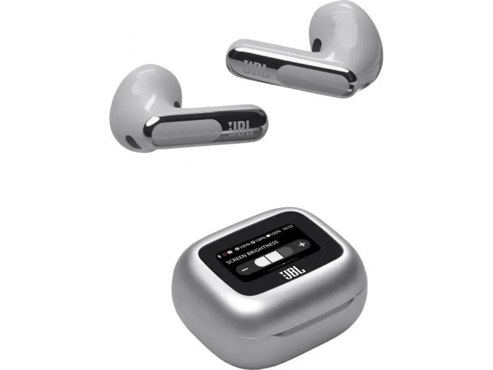 Наушники JBL Live Flex 3 серебро
